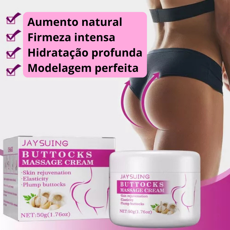 Creme para Aumento de Nádegas – Levantamento e Firmeza para um Bumbum Perfeito!