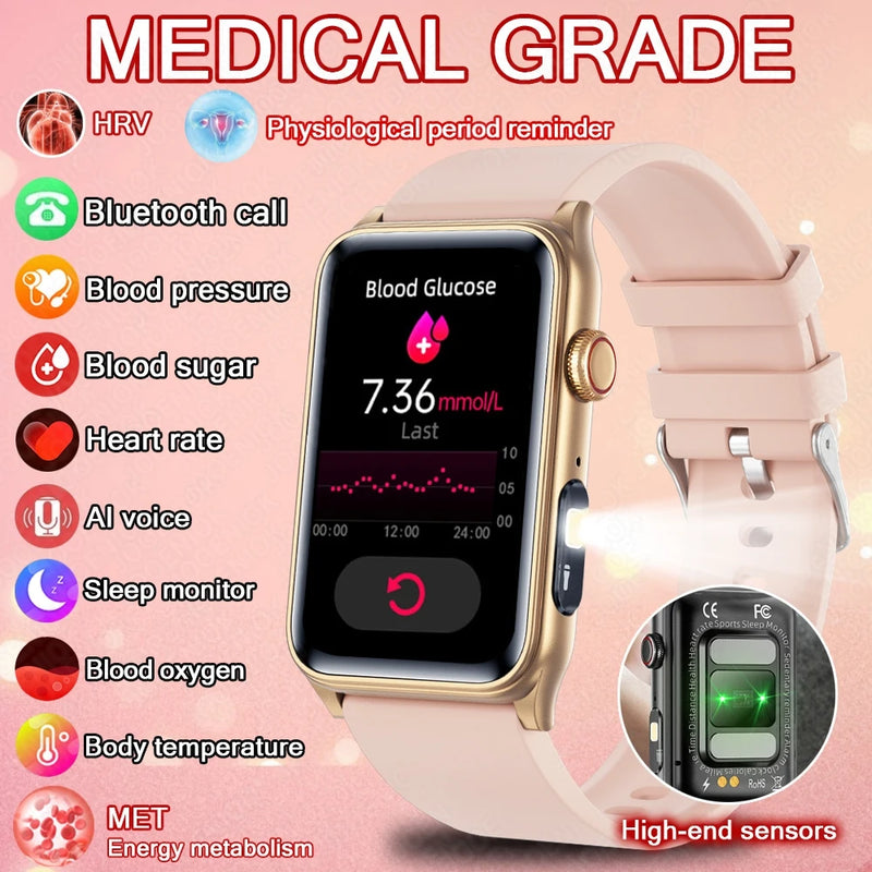 Novo Smartwatch 2025 Original para Xiaomi AI Medical Diagnostic