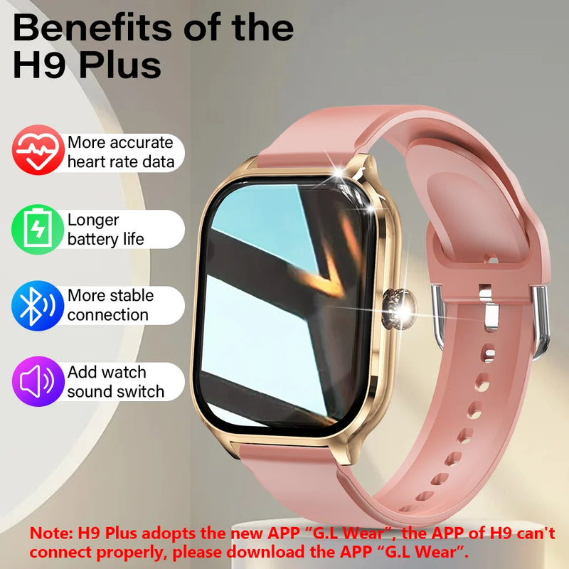 H9 Smartwatch - Novo Relógio Inteligente A Revolução no Seu Pulso!