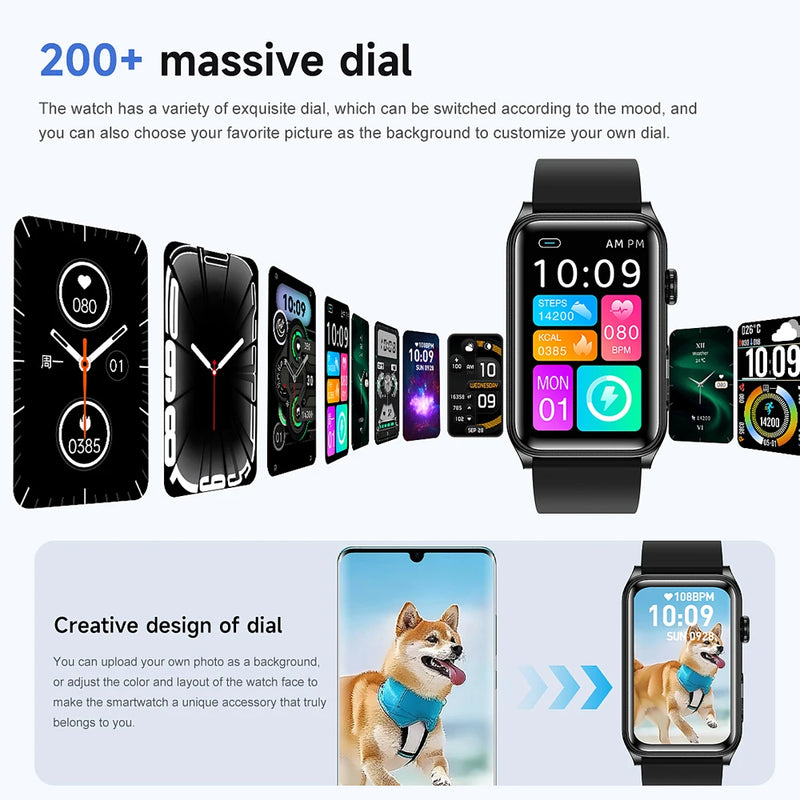 Novo Smartwatch 2025 Original para Xiaomi AI Medical Diagnostic